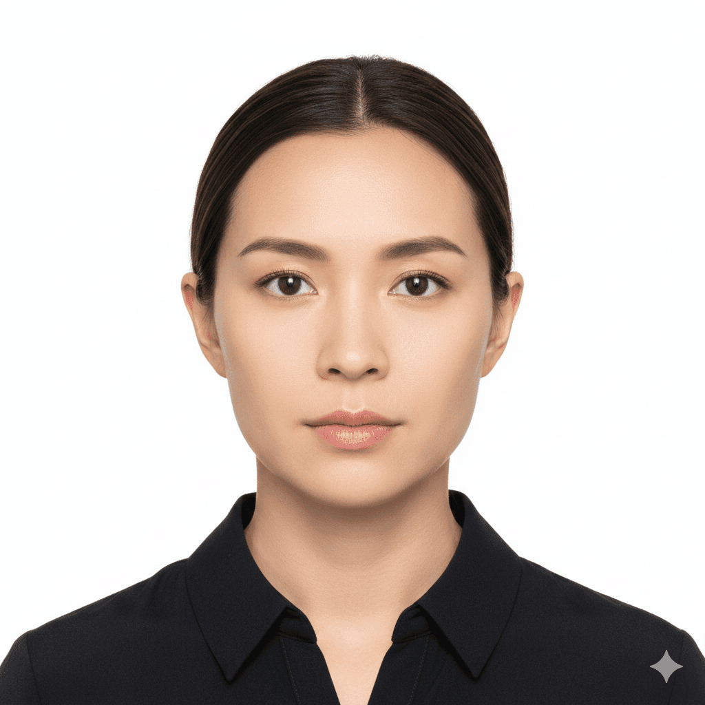 US Passport photo requirements - 2×2 inch (51×51mm) passport photo example